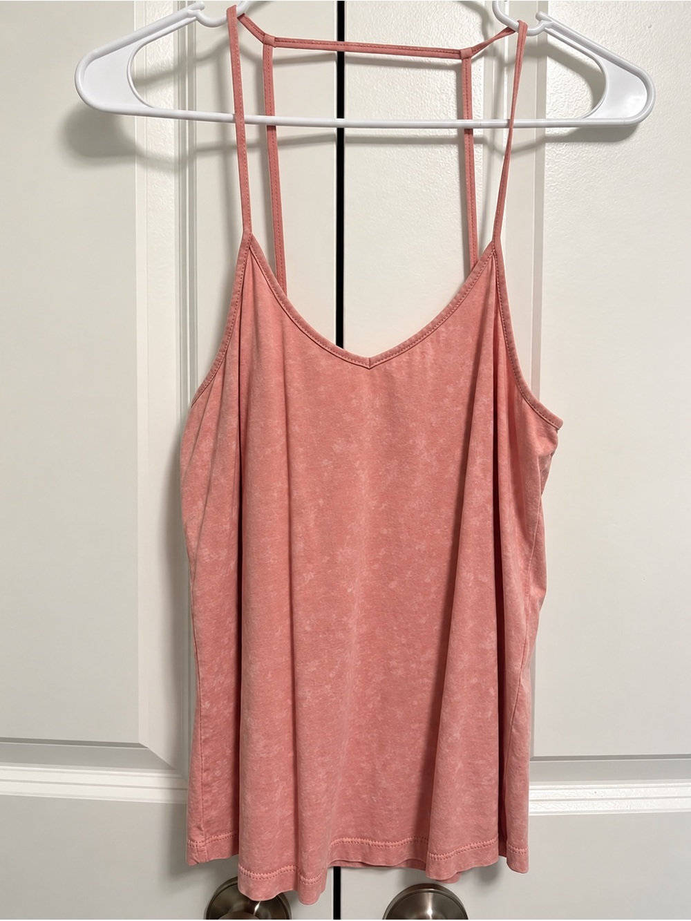 All Saints Dusty Rose Double-Strap V-Neck Camisole